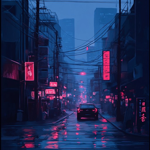 A haunting downtempo track, filled with intricate layers of soundscapes and deep, pulsating basslines. It evokes a sense of mystery and adventure as if wandering through a dimly lit urban landscape at night. Perfect for setting a thrilling, introspective mood.