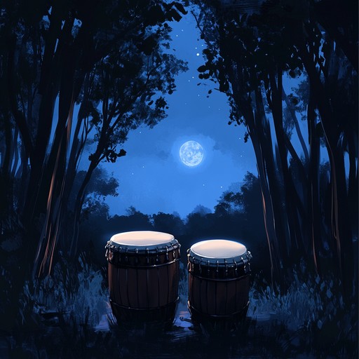 Venturing deeper into the mystique of bongo drums, this alternative version emphasizes the spiritual connection elicited by reverberating rhythms, creating a pathway to inner peace and cosmic awareness.