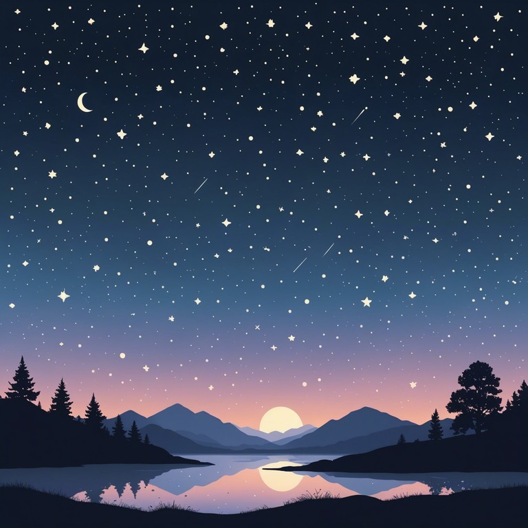 This instrumental lullaby combines gentle, flowing melodies that evoke the tranquility of a clear, star lit night. Ideal for calming infants and adults alike, the music encompasses a soothing narrative that guides the listener into a deep, peaceful sleep.