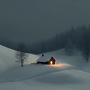 soft chimes evoke serene, snowy holiday evenings’ tranquility