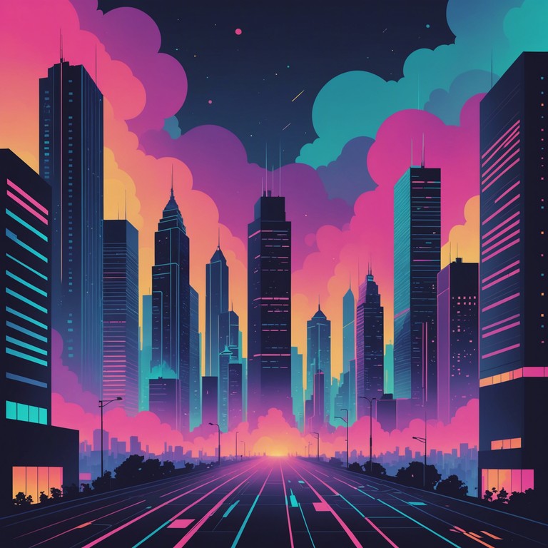 Embark on a musical journey through the urban evening with this simmering soundtrack. Delicate jazz sax lines flirt with robust house rhythms, setting the mood for a night of introspective wanderlust and mellow euphoria.