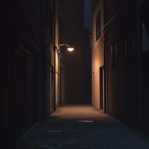 A dark and edgy track blending urban beats and ethereal synths, creating a haunting atmosphere. The rhythm is driven by heavy bass and dynamic drum patterns, while mysterious synth lines weave in and out, evoking images of shadowy cityscapes and introspective urban nights.