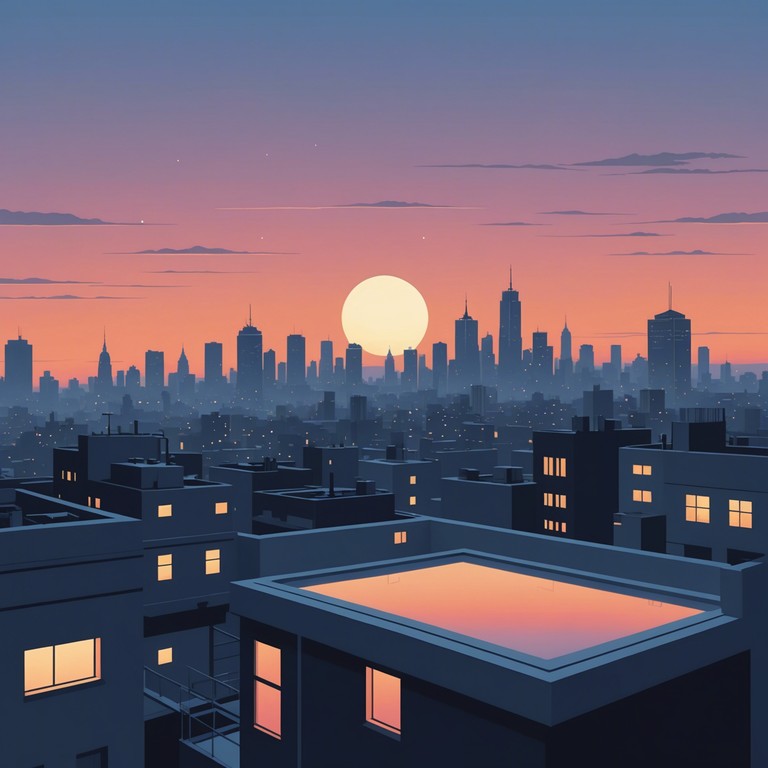 As the city sleeps, this track invites you to a world where neon lights flicker to the rhythm of soft, compelling beats. The electric piano whispers in harmony with a backdrop of ambient sounds and gentle new jack swing rhythms, creating an unforgettable auditory experience.