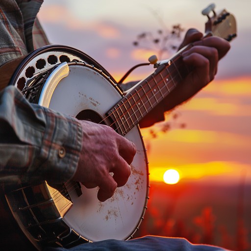 An energetic bluegrass track highlighting the joy and triumph of returning home after overcoming challenges. The banjo leads the charge, accompanied by the vibrant sounds of fiddle and guitar, bringing a sense of victory and celebration.