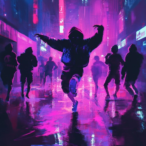 Imagine a bustling cityscape where the relentless energy of urban life clashes with the jovial, fast paced rhythms of traditional polka. This track incorporates the raw, industrial sounds of the metropolis, blending it with the accordion's lively and infectious melodies. Think gritty streets, flashing neon lights, and the infectious spirit of a lively dance floor.