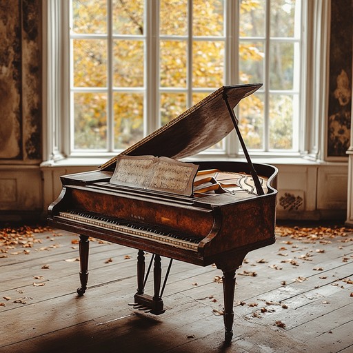 This composition uses solo piano to craft a narrative of autumn’s beauty and introspective solitude. Reflective melodies describe each leaf's gentle descent, enveloping the listener in a warm, contemplative ambiance.