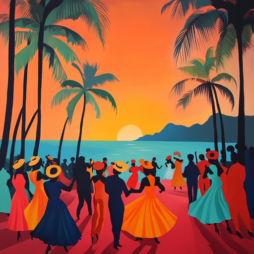 This instrumental song features vibrant claves and bongos, delivering infectious, energizing rhythms that invoke the spirit of a summer fiesta. Designed to get listeners up and dancing, the track combines traditional rumba elements with modern production techniques, creating a dynamic fusion that is both nostalgic and contemporary.