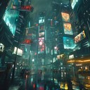 surreal electronic sounds creating futuristic sci fi atmosphere