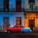 an upbeat afro-cuban dance track that transports you to the lively streets of havana