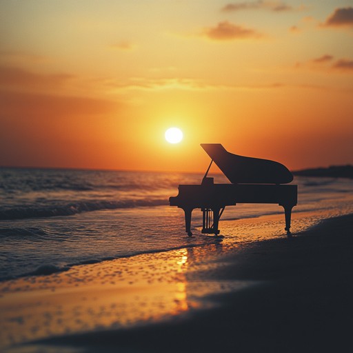 Dive into a sentimental piano solo that captures the golden hour's serene beauty. Minimalist classical melodies intertwine to create a reflective, nostalgic atmosphere, invoking feelings of longing and peace