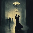 eerie violin and piano tango with suspenseful dissonance