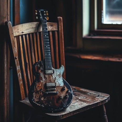 A heartfelt instrumental blues track featuring expressive electric guitar that captures the essence of sorrow and longing. The music unfolds with slow, emotive melodies and gentle rhythms, painting a sonic picture of heartache and introspection.