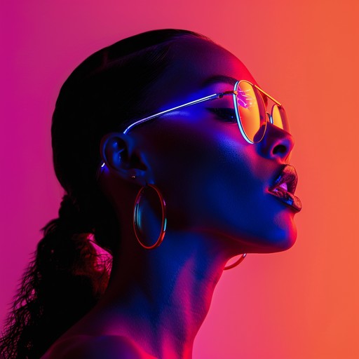 This track is imbued with the shimmering vibe of the 70s glam rock scene, adorned with modern twists. It’s designed to recreate the atmosphere of a glittery, disco-lit party where the glamour never fades. Imagine vibrant guitar riffs intertwined with bold drum beats, capturing the essence of a neon-lit euphoria