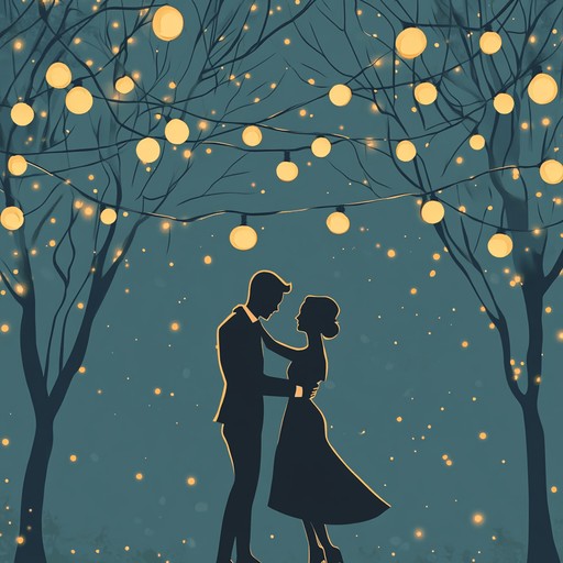 A beautiful instrumental piece that blends festive cheer with romantic melodies, featuring gentle strings and a lilting rhythm reminiscent of a waltz under the stars.