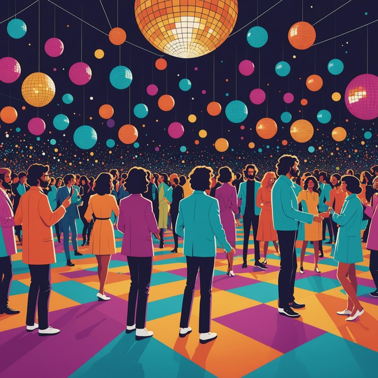 This track radiates the essential vibes of a sunlit dance floor, featuring funky rhythms and irresistible bass lines that evoke the vibrant spirit of the '70s disco era, refreshed with a contemporary touch. Perfect for bringing life to any party or joyful gathering.