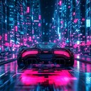 a synth driven journey through futuristic urban landscapes at night.