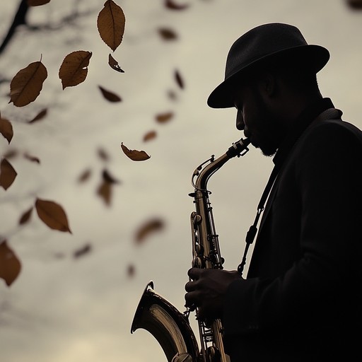 This track evokes a serene melancholic mood with jazzy saxophone melodies combined with airy synth pads and delicate percussion. It’s like a gentle autumn breeze, bringing a sense of reflective solitude and quiet elegance.