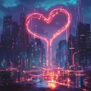 passionate cyberpunk beats ignite emotions in a neon lit metropolis