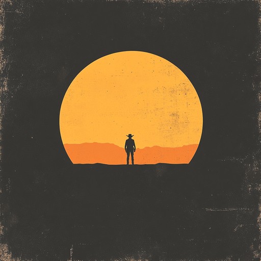 An instrumental composition that captures the haunting solitude of a lone rider traversing the vast, empty deserts of the old west. The mournful strains of the guitar paint a picture of lost love and abandoned towns under a fading sunset.