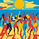 uplifting, joyous electro beats perfect for sunny celebrations