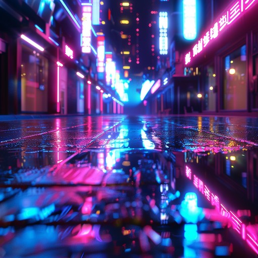 An 80s inspired synthwave instrumental that transports listeners back to a neon drenched past, evoking feelings of nostalgia and wistful longing through sweeping synth melodies.