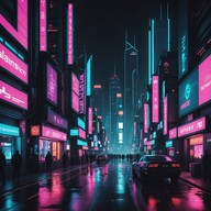 gritty cityscapes meet synthetic beats.