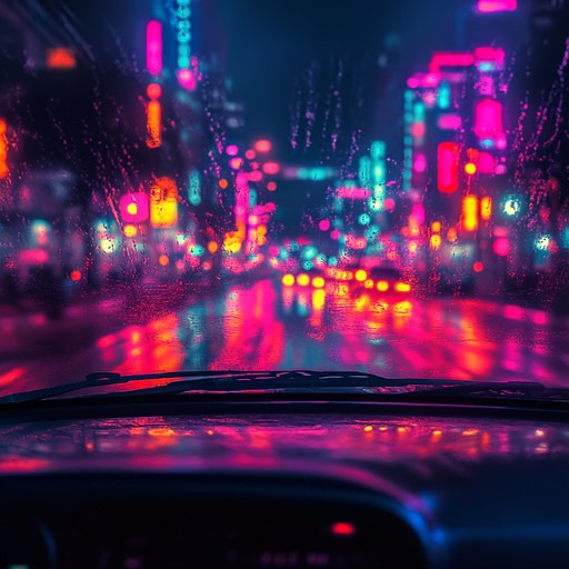 An instrumental song that conjures the evocative spirit of 80s synthwave. Picture a neon lit cityscape passed by a lone driver lost in thought. The emotive synth lines and smooth bass progressions create a sense of yearning for times passed and memories cherished. The dynamic ranges from gentle crescendos to powerful themes, painting a melancholic yet uplifting soundscape.