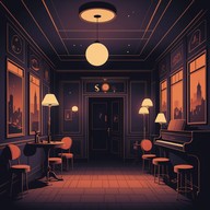 dark ambiance meets classic swing rhythms