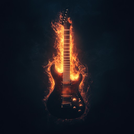 An electrifying instrumental metal piece featuring scorching guitar riffs and intense rhythms, forging a sonic journey filled with passion and energy.