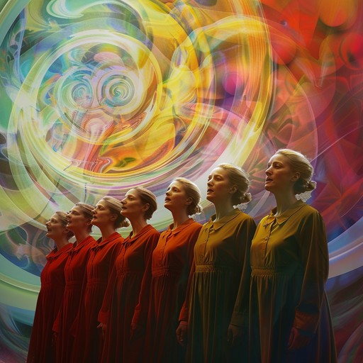 A surreal journey blending rich gospel harmonies with swirling, mind expanding psychedelic soundscapes. The heavenly choir, backed by mesmerizing guitar riffs, leads you through an ethereal transcendence filled with spiritual awakening, sophisticated arrangements, and otherworldly inspirations.