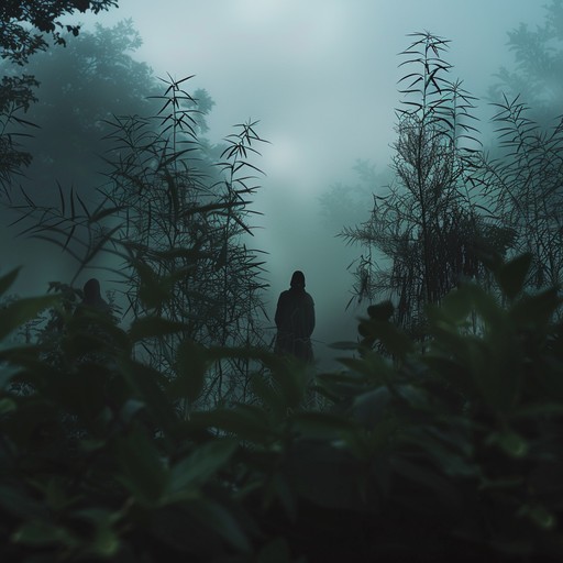 Twilight garden whispers is an evocative and eclectic composition, blending haunting melodies, eerie strings, and distant choral voices from various global traditions. The track captures the feeling of wandering through an ancient, haunted garden, with each sound element contributing to an atmosphere of ghostly suspense and creeping unease.