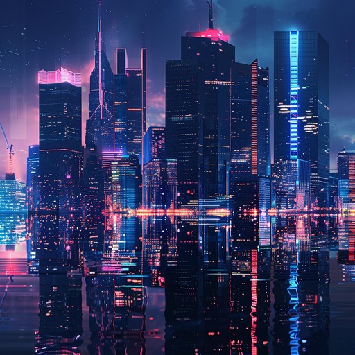 A vibrant journey through a luminescent urban landscape, 'neon dreamscape ride' marries pulsating synthetic rhythms with deep, melancholic melodies played on a synthesizer, creating a compelling narrative of night time city adventures. The melodic progression inspires a story of nostalgia and futuristic optimism, ideal for conveying a mix of serene yet energetic atmospheres.