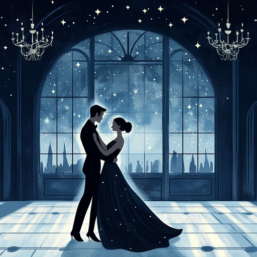 A majestic blend of soaring strings and evocative orchestral arrangements paint a grand romantic tale. The piece gradually crescendos, invoking timeless love with powerful and sweeping melodies. It's an elegant waltz through emotions, capturing the essence of everlasting romance.