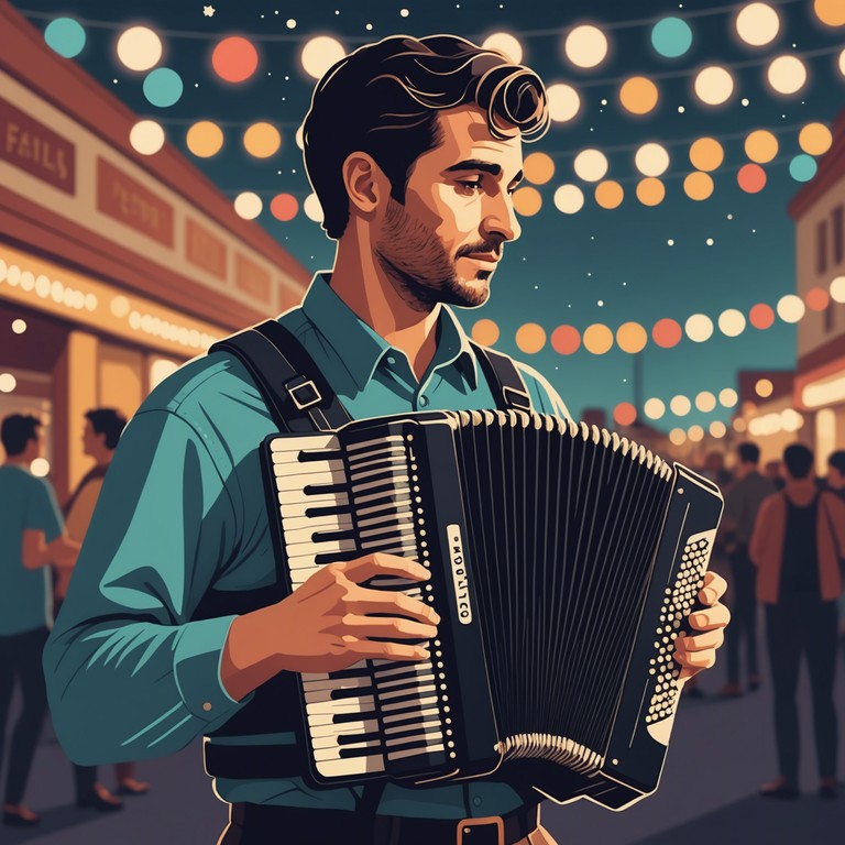 This alternative version emphasizes more on the sensation of dancing through summer nights at a german festival, with rhythmic beats and energizing tunes designed to get everyone on their feet and moving. Enhanced accordion melodies blend seamlessly with electronic dance music elements, creating a bridge between tradition and contemporary sounds.