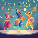 high energy bhangra instrumentals igniting dance floors with pulsating beats.