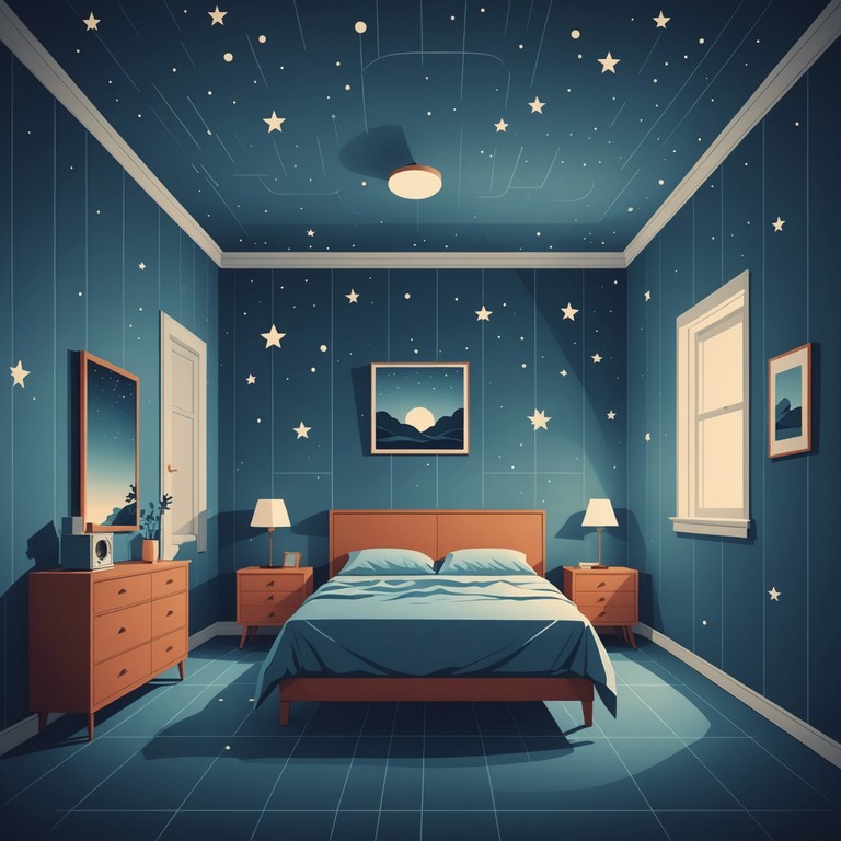 Embark on a dreamlike journey under the captivating starlit skies with this soothing bedroom pop track. The music features subtle electronic elements blended with ethereal sounds to create a pillow soft, hypnotic flow that invites listener's into a tranquil, dreamy state. Perfect for late night reflections or a gentle wind down.