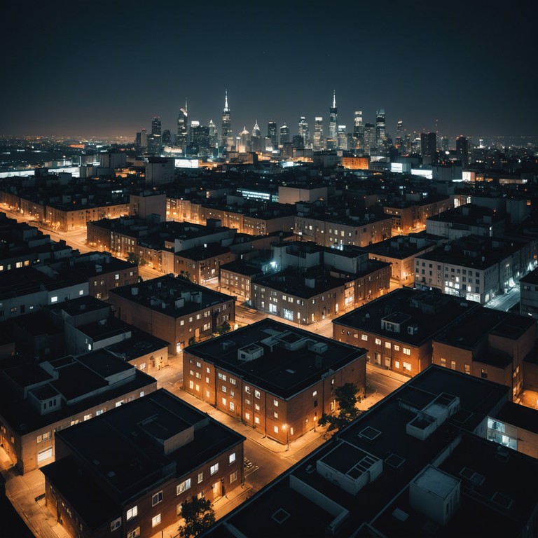 Imagine exploring the hidden parts of the city where every corner offers an unfolding story driven by deep beats and an intense, atmospheric vibe.