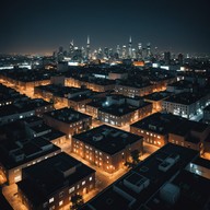 urban shadows and syncopated rhythms