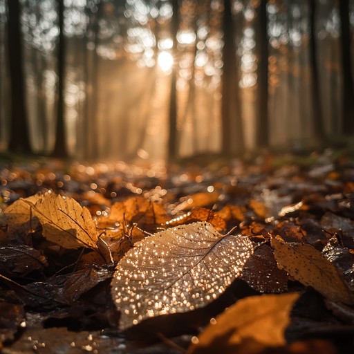 The track integrates natural forest sounds and subtle flute melodies to envelop the listener in a soothing, reflective state, enhancing mindfulness and connection to the natural world. This music serves as a gentle escape to a more serene, contemplative space.