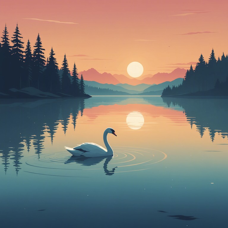 The piece gently unwinds, weaving a tapestry of soothing and serene soundscapes, bridging the gap between historical richness and contemporary minimalism. Using the piano, it delves deeply into the emotional spectrum, offering listeners an opportunity to reflect and find peace within themselves, echoing the continuous flow of time with every note.
