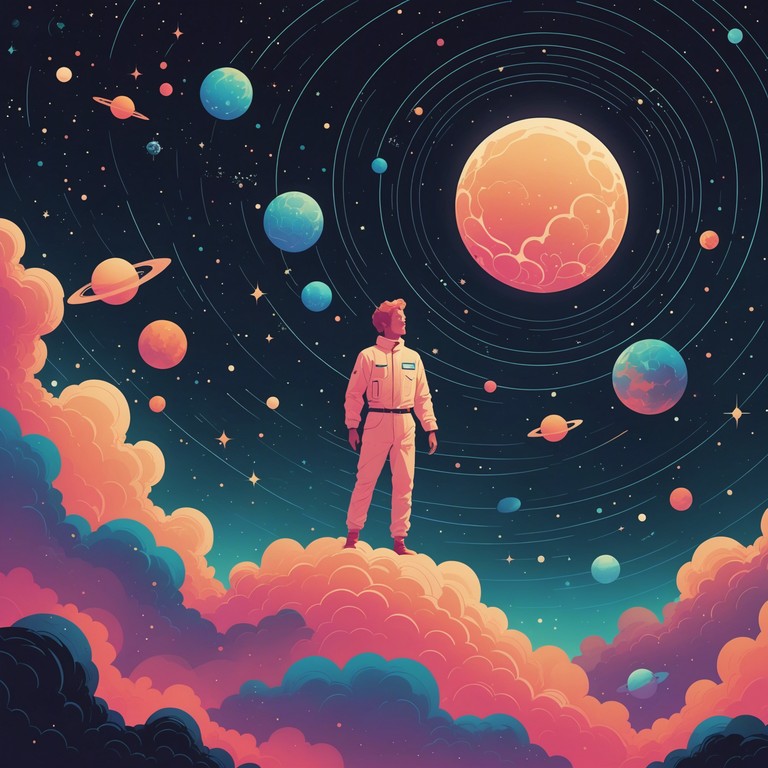 Echoes of the void crafts a soundscape that immerses the listener in layers of dream like tranquility, supported by a haunting theremin melody that guides the soul through serene, unexplored galaxies.