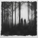 heavy, haunting metal with eerie, atmospheric vibes