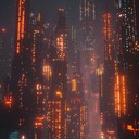 an uplifting journey through futuristic cityscapes and hopeful horizons