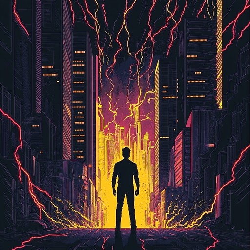 An intense instrumental j pop composition that combines fast paced electronic beats, driving basslines, and distorted synth melodies to convey a sense of pent up anger and rebellion, inspired by the bustling energy of tokyo's neon lit streets.