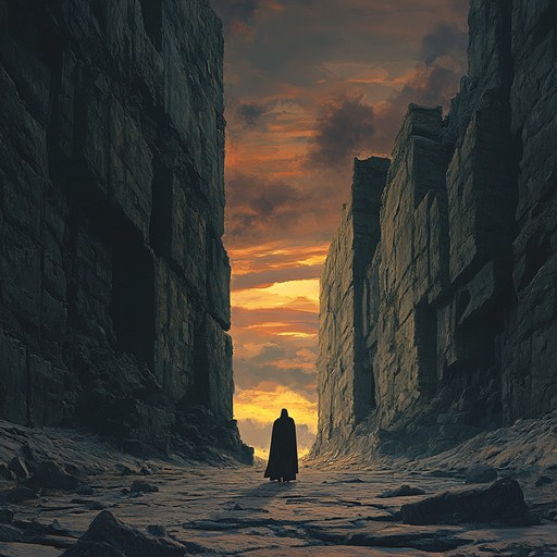 This track aims to evoke the sense of wandering through ancient, deserted cities, where the winds carry forgotten stories and whispers. A landscape where history's mystery is palpable in the air, offering a haunting and immersive auditory journey.