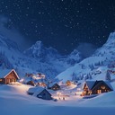 soft melodies evoking a serene holiday ambiance