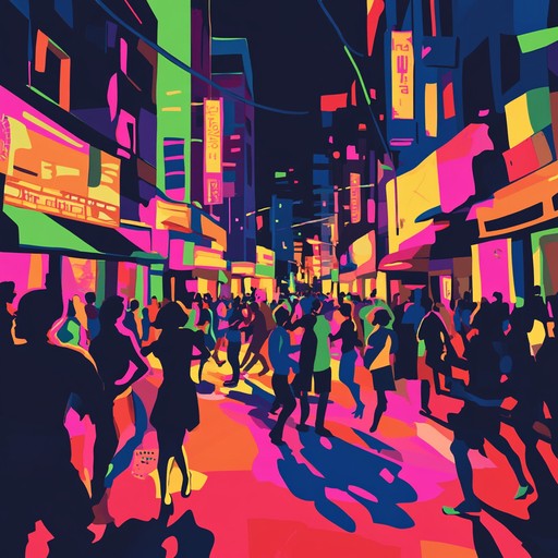 A dynamic instrumental funk track featuring driving basslines, rhythmic guitar, and punchy horns that create an atmosphere of joyous celebration.