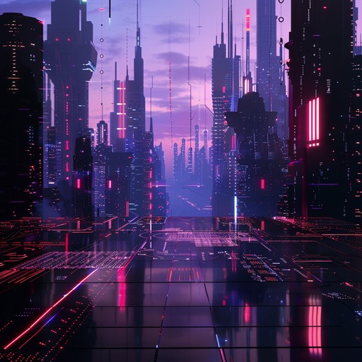 A warm, intimate piece that explores the intersection of human emotion and advanced technology in a futuristic urban landscape. The gentle melodies intertwine with synthetic textures, creating an evocative and nostalgic atmosphere perfect for a tender cyberpunk narrative.