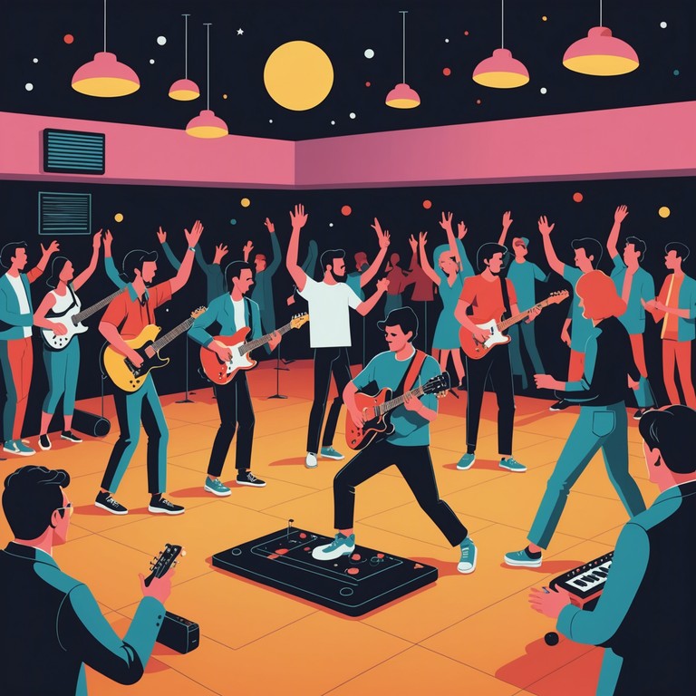 An adrenaline pumping musical journey, this track is perfect for venues seeking to amplify their atmosphere with a mix of dance beats and rock gusto, ensuring listeners feel every beat and riff.