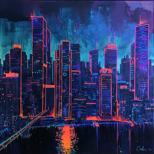 A fusion of edgy rhythms and smooth lounge vibes, neon velvet nights takes you on a nocturnal journey through a cityscape illuminated by neon lights. The track features deep basslines, syncopated drum patterns, and sultry saxophone solos, creating an atmosphere of late night urban sophistication with an undercurrent of rebellious energy.